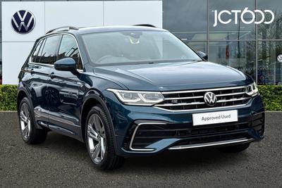2024 VOLKSWAGEN Tiguan 1.5 TSI R-Line Edition SUV 5dr Petrol DSG Euro 6 (s/s) (150 ps) at JCT600
