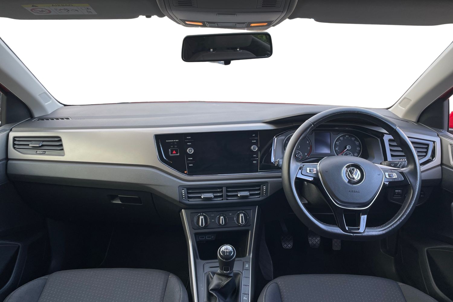 Volkswagen polo 2020 online interior