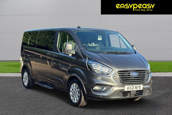 Used 2021 FORD TOURNEO CUSTOM  L2  FWD 2.0 EcoBlue 130ps L/R 8 Seater Titanium Auto at easypeasy