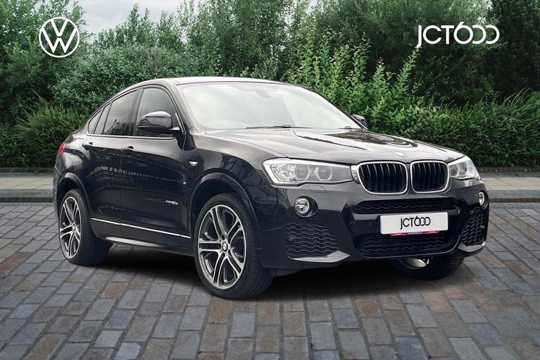 Used 2017 BMW X4 2.0 20d M Sport SUV 5dr Diesel Auto xDrive Euro 6 (s/s) (190 ps) Black at JCT600