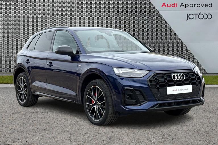 Used 2022 Audi Q5 2.0 TFSI 45 Edition 1 SUV 5dr Petrol S Tronic quattro Euro 6 (s/s) (265 ps) Blue at JCT600