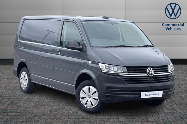 Used 2024 VOLKSWAGEN Transporter T30 Startline Diesel Manual SWB Euro 6 110ps *TAILGATE*AIR CON*SINGLE PASSENGER SEAT* Pure Grey at JCT600