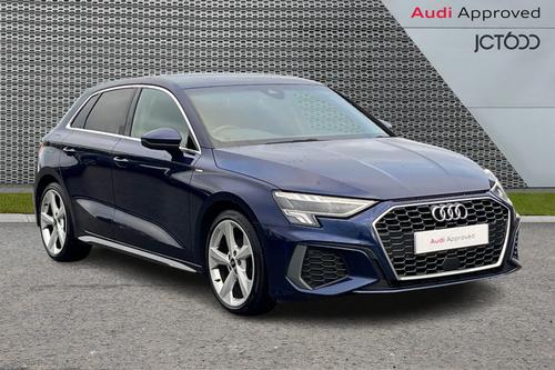 AUDI A3 2.0 TDI 35 S line Sportback 5dr Diesel S Tronic Euro 6 (s/s) (150 ps)
