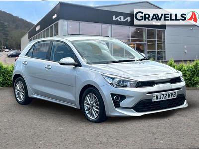 Used 2022 Kia RIO 1.0 T-GDi 2 Hatchback 5dr Petrol DCT Euro 6 (s/s) (99 bhp) Silver at Gravells