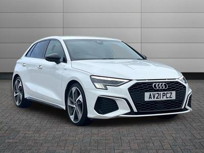 Used 2021 Audi A3 1.5 TFSI 35 Edition 1 Sportback 5dr Petrol S Tronic Euro 6 (s/s) (150 ps) at Sinclair Direct