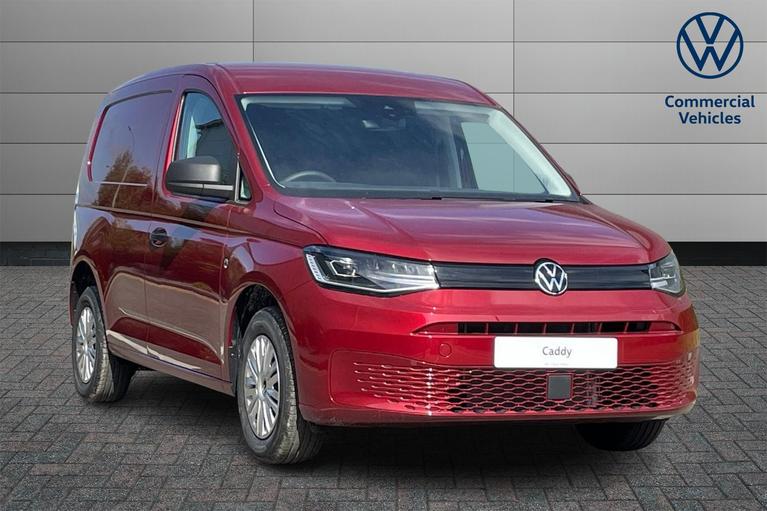 Used ~ VOLKSWAGEN Caddy C20 Cargo Commerce Plus SWB 10 Fortana Red Metallic at JCT600