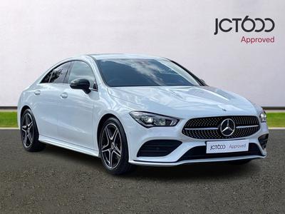 2023 MERCEDES-BENZ CLA 1.3 CLA180 AMG Line (Executive) Coupe 4dr Petrol 7G-DCT Euro 6 (s/s) (136 ps) at JCT600