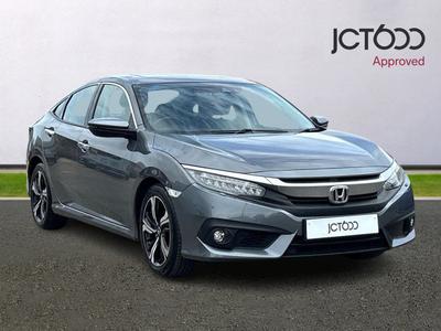 2020 HONDA Civic 1.0 VTEC Turbo EX Saloon 4dr Petrol Manual Euro 6 (s/s) (126 ps) at JCT600