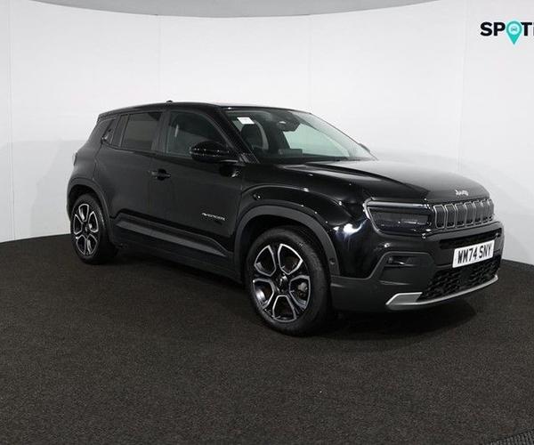 Used 2025 Jeep Avenger 1.2 e-Hybrid Summit 5dr DCT Black