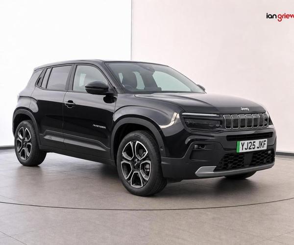 Used 2025 Jeep Avenger 115kW Summit 54kWh 5dr Auto Black