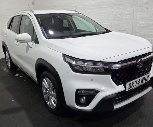 Used 2024 Suzuki S-Cross 1.4 Boosterjet 48V Hybrid Motion 5dr White