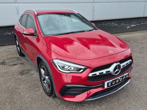 Used 2022 Mercedes-Benz GLA GLA 200d AMG Line Premium 5dr Auto Red at Europa Sheffield