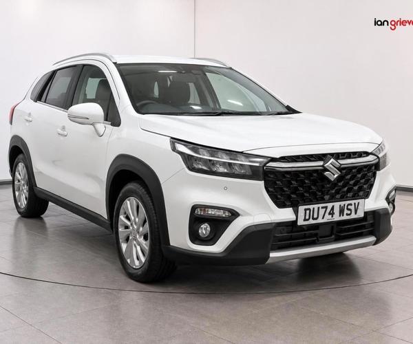 Used 2024 Suzuki S-Cross 1.4 Boosterjet 48V Hybrid Motion 5dr White