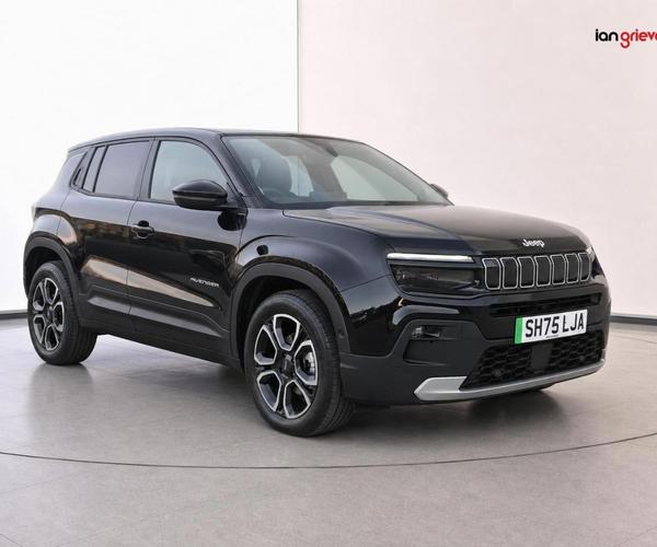 Used 2025 Jeep Avenger 115kW Summit 54kWh 5dr Auto Black