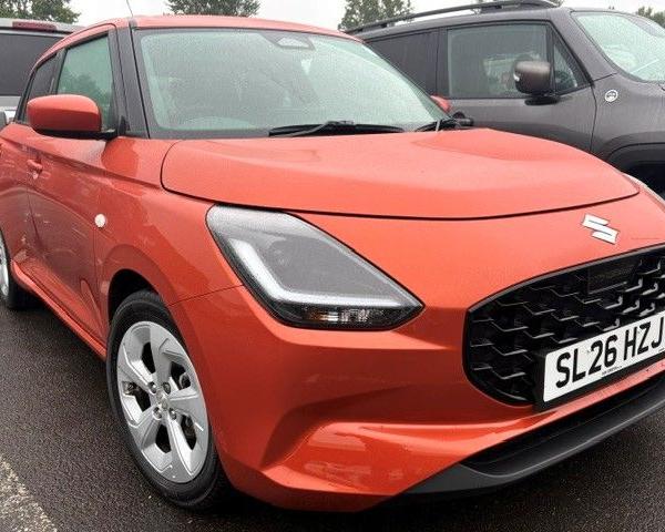 Used 2026 Suzuki Swift 1.2 Mild Hybrid Motion 5dr CVT Orange