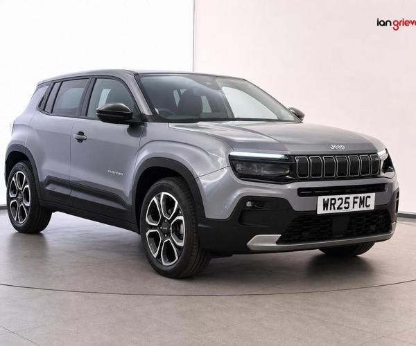 Used 2025 Jeep Avenger 1.2 e-Hybrid Summit 5dr DCT Grey