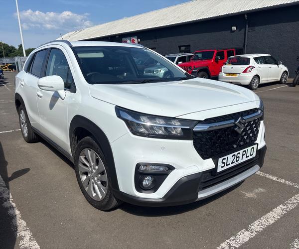 Used 2026 Suzuki S-Cross 1.4 Boosterjet 48V Hybrid Motion 5dr White