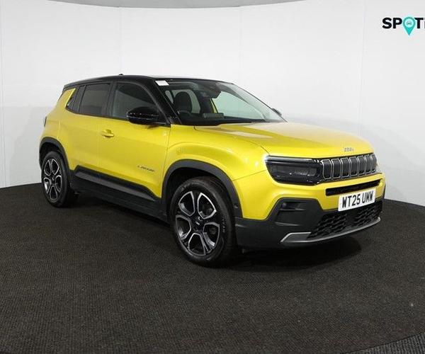 Used 2025 Jeep Avenger 1.2 Summit 5dr Yellow/black