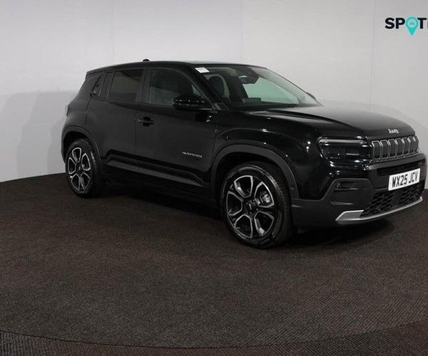 Used 2025 Jeep Avenger 1.2 e-Hybrid Summit 5dr DCT Black