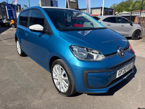 Used 2020 Volkswagen Up 1.0 White Edition 5dr Blue at Europa Sheffield