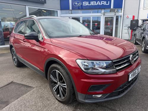 Used 2018 Volkswagen Tiguan 1.4 TSi 125 SE Nav 5dr Red at Europa Sheffield