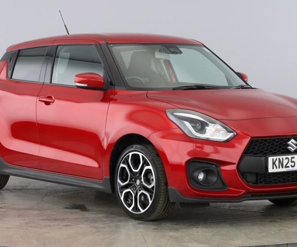 Used 2025 Suzuki Swift 1.4 Boosterjet 48V Hybrid Sport 5dr Red