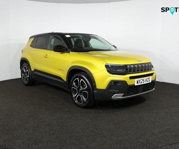 Used 2025 Jeep Avenger 1.2 Summit 5dr Yellow/black