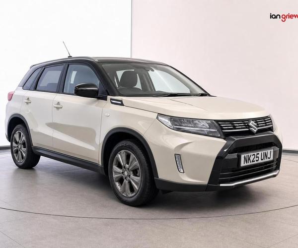 Used 2025 Suzuki Vitara 1.4 Boosterjet Mild Hybrid Motion 5dr Cream