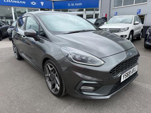Used 2019 Ford Fiesta 1.5 EcoBoost ST-3 5dr Grey at Europa Sheffield