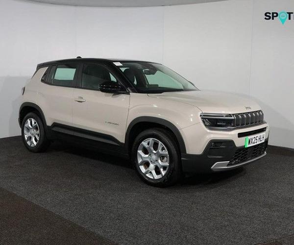 Used 2025 Jeep Avenger 115kW e Altitude 54kWh 5dr Auto Beige/black
