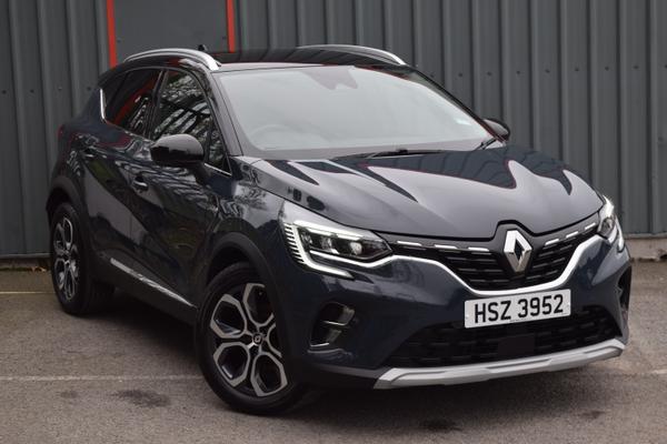 Used 2023 Renault CAPTUR 1.6 E-Tech Plug-in hybrid 160 Techno 5dr Auto Blue/Black at SERE Motors