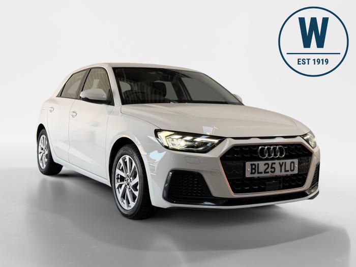Used 2025 Audi A1 1.0 TFSI 25 Sport Sportback 5dr Petrol Manual Euro 6 (s/s) (95 ps) White at Windsors of Wallasey