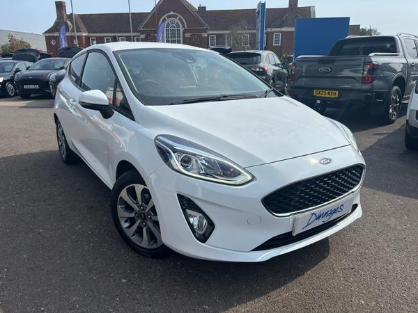 Used 2020 Ford Fiesta 1.1 Ti-VCT Trend Hatchback 3dr Petrol Manual Euro 6 (s/s) (75 ps) Frozen White at Dinnages