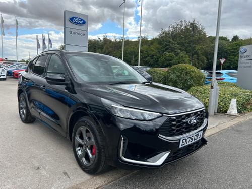 Used 2025 Ford Kuga 2.5 PHEV ST-LINE 243PS PLUG-IN HYBRID AUTO PAN ROOF Agate Black at Lawtons of Tadcaster