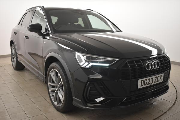 Used 2023 Audi Q3 45 TFSI e Black Edition 5dr S Tronic Black at SERE Motors