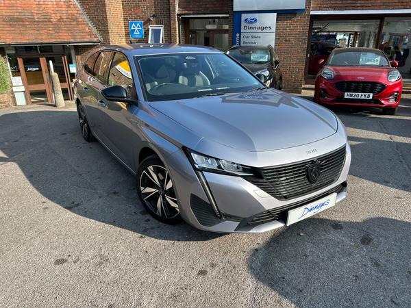 Used 2022 Peugeot 308 SW 1.2 PureTech Allure Estate 5dr Petrol EAT Euro 6 (s/s) (130 ps) at Dinnages