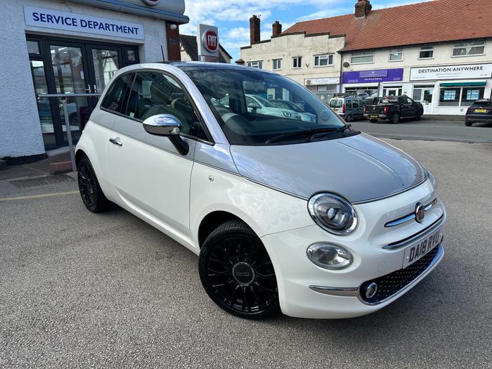 Used 2018 Fiat 500 COLLEZIONE WHITE/GREY at Windsors of Wallasey