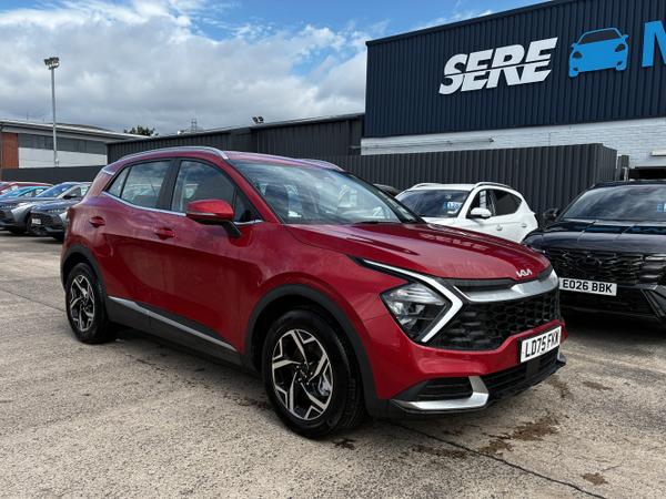 Used 2025 Kia SPORTAGE 1.6T GDi 157 48V ISG 2 5dr Red at SERE Motors