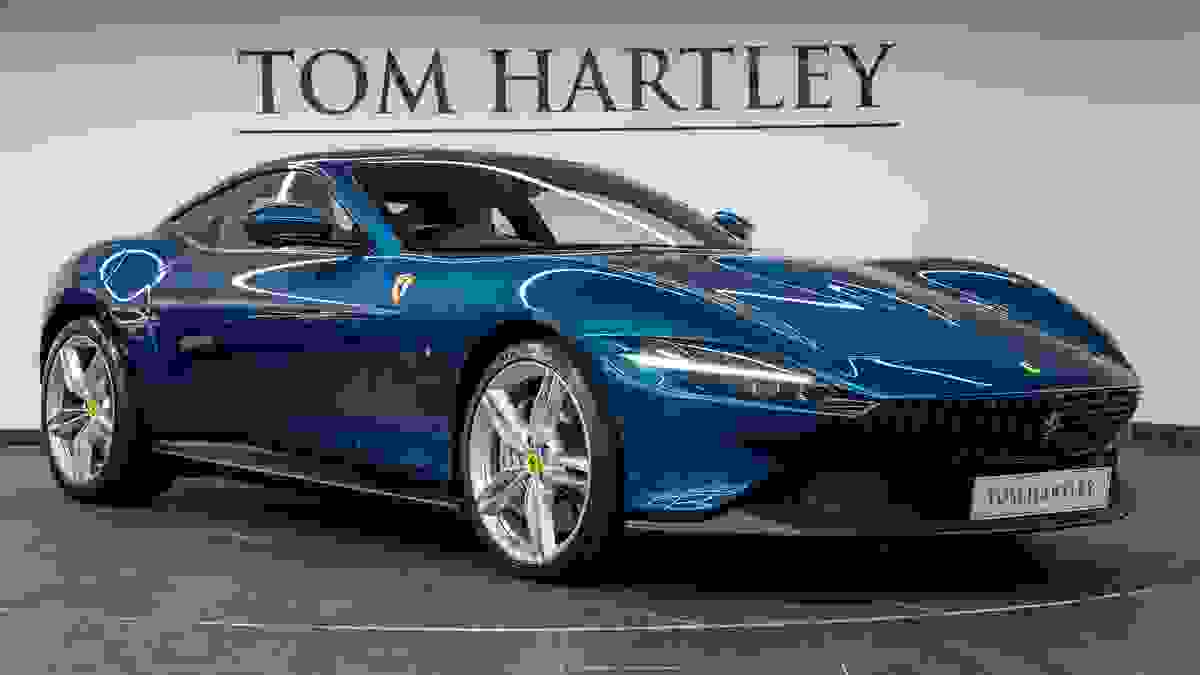 Used 2021 Ferrari Roma V8 Blu Abu Dhabi at Tom Hartley