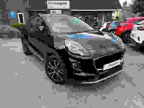 Used 2021 Ford PUMA TITANIUM 1.0T ECOBOOST 125PS MHEV AUTO AGATE BLACK at Dinnages