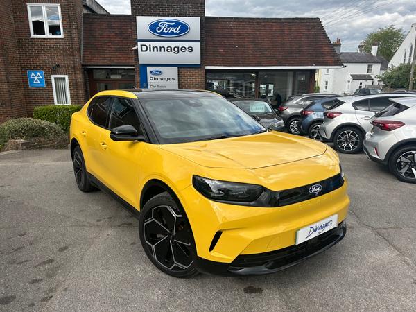 Used 2024 Ford Capri Extended Range 79kWh Premium SUV 5dr Electric Auto AWD (340 ps) Vivid Yellow at Dinnages