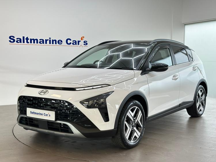 Used 2024 Hyundai BAYON 1.0 T-GDi MHEV Ultimate SUV 5dr Petrol Hybrid DCT Euro 6 (s/s) (100 ps) Atlas White at #sitename#