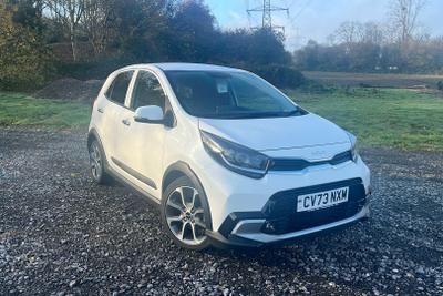 Used 2023 Kia PICANTO 1.0 DPi X-Line S Hatchback 5dr Petrol AMT Euro 6 (s/s) (66 bhp) White at Gravells