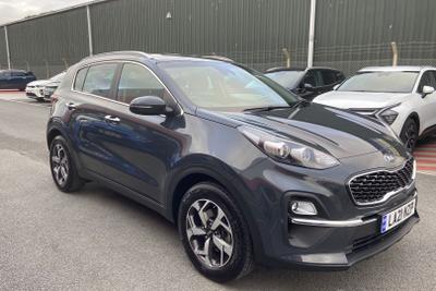 Used 2021 Kia SPORTAGE 1.6 CRDi MHEV 2 SUV 5dr Diesel Hybrid DCT Euro 6 (s/s) (134 bhp) Grey at Gravells