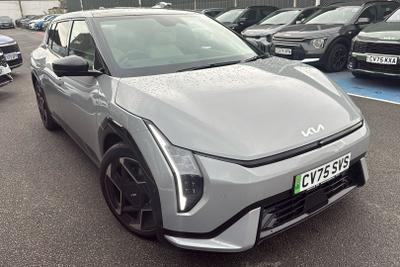 Used 2025 Kia EV4 81.4kWh GT-Line S Hatchback 5dr Electric Auto (201 bhp) wolf grey at Gravells