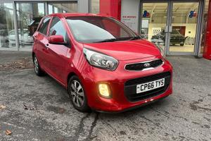 KIA Picanto 1.0 SE in Blaze Red £7,495