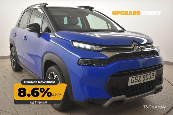 Used 2023 Citroen C3 AIRCROSS 1.2 PureTech 130 Shine Plus 5dr EAT6 Blue at SERE Motors