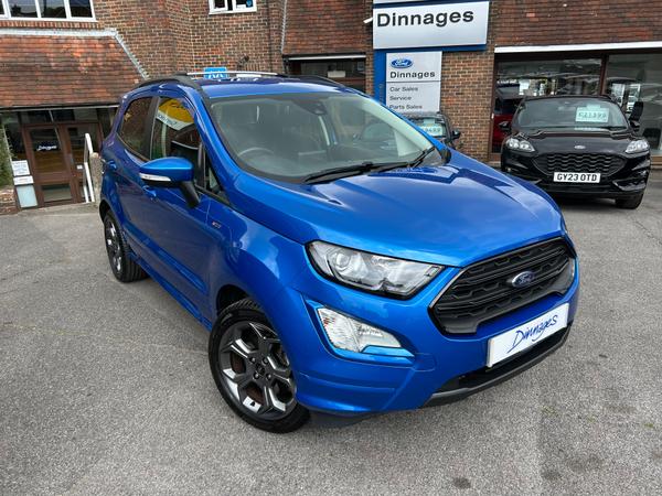 Used 2021 Ford EcoSport 1.0T EcoBoost GPF ST-Line SUV 5dr Petrol Manual Euro 6 (s/s) (125 ps) at Dinnages