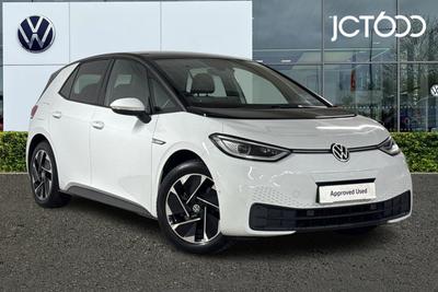 2022 Volkswagen ID.3 Pro 58kWh Family Hatchback 5dr Electric Auto (145 ps) at JCT600
