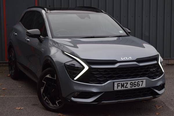 Used 2024 Kia SPORTAGE 1.6T GDi 241 PHEV GT-Line S 5dr Auto AWD Silver at SERE Motors